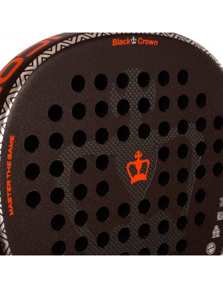 Pala de pádel black crown iconic