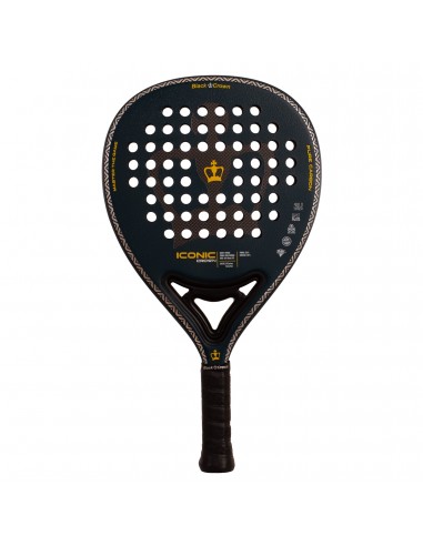 Pala de pádel black crown iconic crown