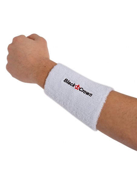 Muñequera black crown long