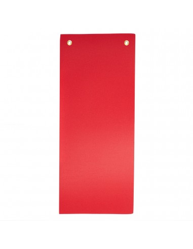 Colchoneta aeróbic con ollados rojo
