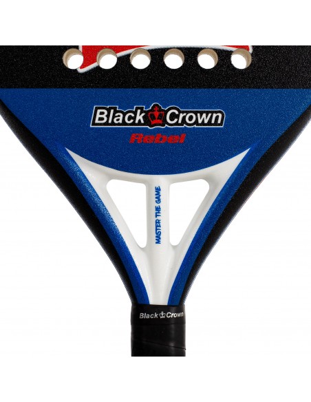 Pala de pádel black crown rebel