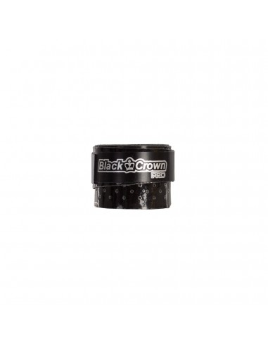 Blister 3 overgrips black crown perforados