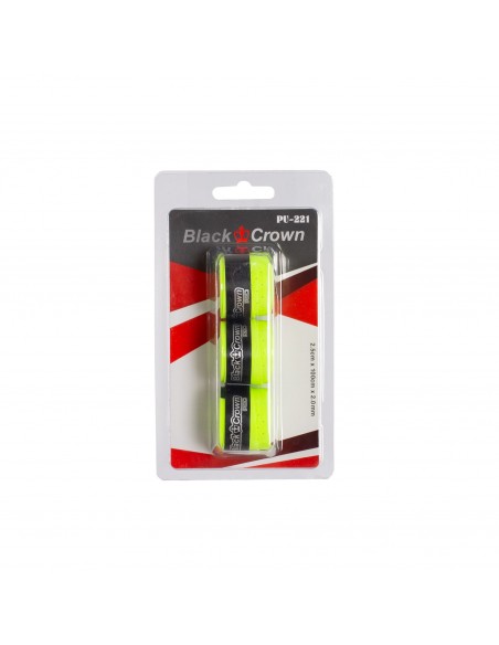 Blister 3 overgrips black crown perforados Blister 3 overgrips black crown perforados