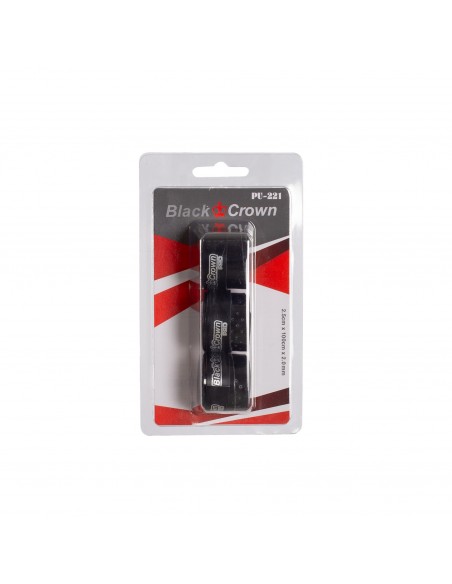 Blister 3 overgrips black crown perforados Blister 3 overgrips black crown perforados