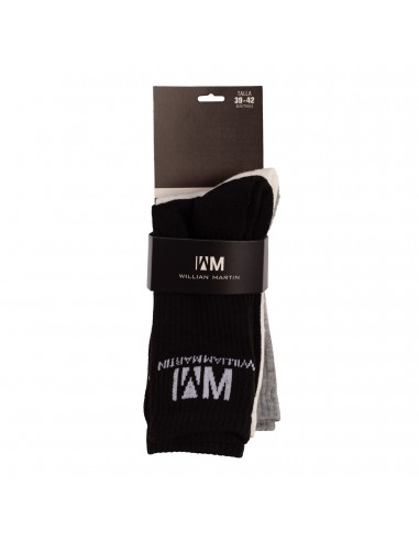 Pack de 3 pares de calcetines william martin 4wear