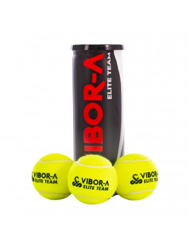 Bote 3 pelotas pádel vibor-a elite team