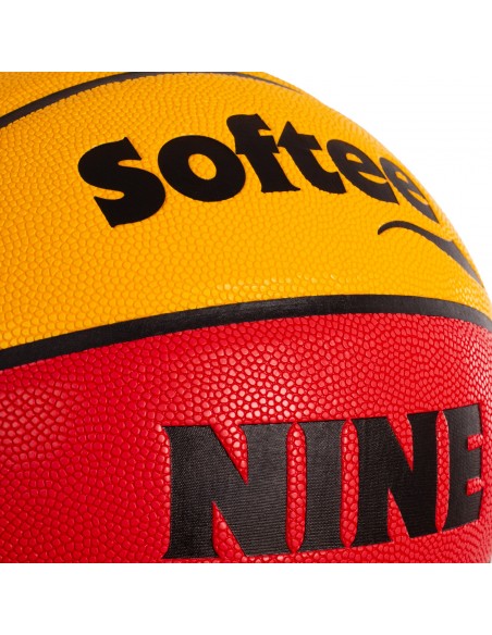 Balón baloncesto cuero softee nine -talla 9-