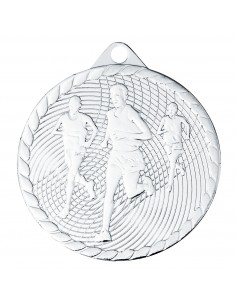 MEDALLA ATLETISMO Ø50 MM IRON REV.NGR