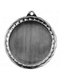 MEDALLA Ø60 MM PLATA VJ ALTA CALIDAD