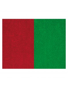 CINTA C/MOSQUETON 22 MM ROJO-VERDE