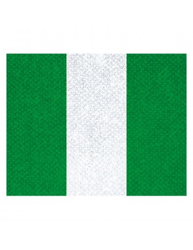 CINTA C/MOSQUETON 10 MM VERDE-BLANCO-VERDE