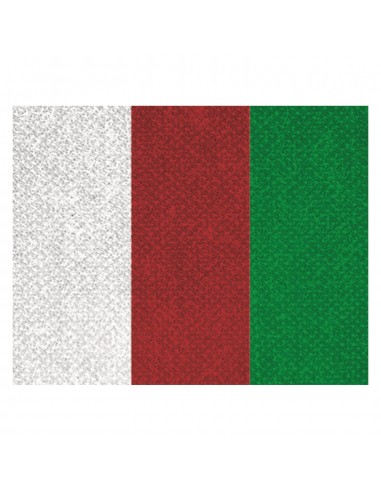 CINTA C/MOSQUETON 10 MM BLANCO-ROJO-VERDE