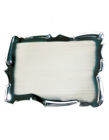 PLACA GRABADO 17-080 PLATA