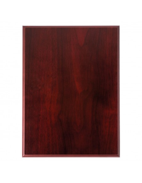 PLACA MADERA 21-622 CAOBA BISEL