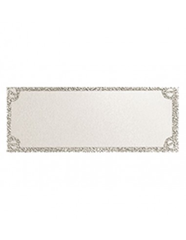 PLAQUITA ALUMINIO PLATA