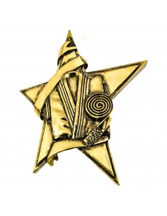 MOTIVO RESINA "ESTRELLA" JUDO H.9 CM