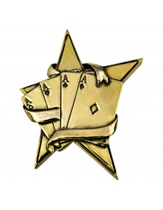 MOTIVO RESINA "ESTRELLA" POKER H.9CM