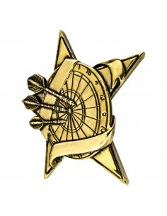 MOTIVO RESINA "ESTRELLA" DARDOS H.9 CM