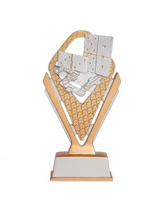 TROFEO RESINA "BRASILIA" DOMINO