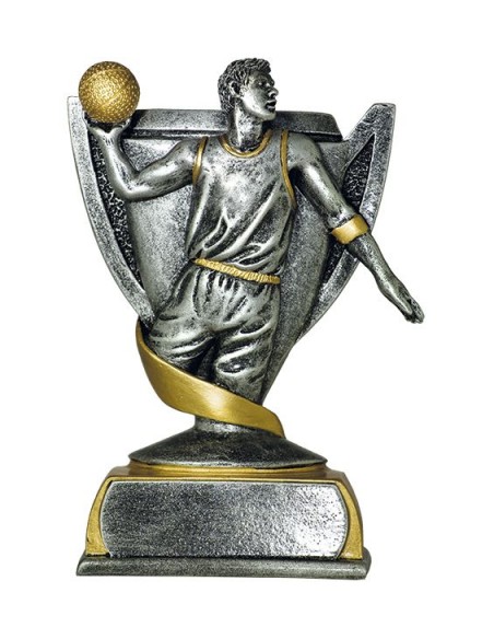 TROFEO RESINA "COPA" BALONCESTO H.13 CM
