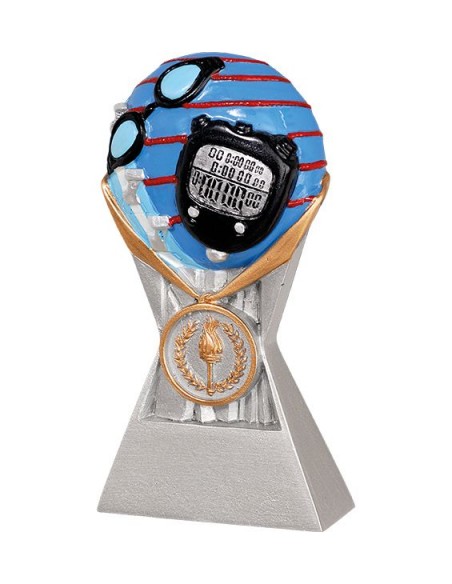 TROFEO RESINA "ANTORCHA" NATACION H.12.5 CM