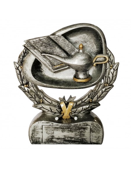 TROFEO RESINA "GOLD" CULTURA H.15.5 CM