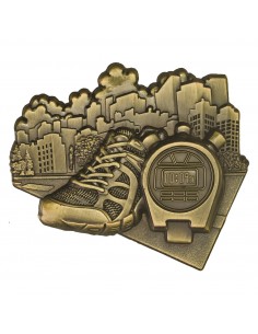MOTIVO PLASTICO ATLETISMO DORADO VJ