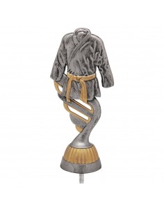 FIGURA PLASTICO FAST ARTES MARCIALES PLATA VJ/ORO H.13CM