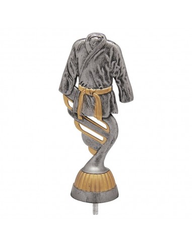FIGURA PLASTICO FAST ARTES MARCIALES PLATA VJ/ORO H.13CM