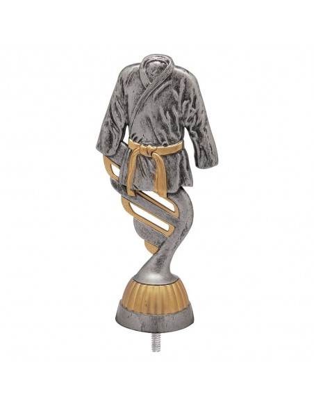 FIGURA PLASTICO FAST ARTES MARCIALES PLATA VJ/ORO H.13CM