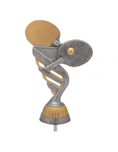 FIGURA PLASTICO FAST TENIS MESA PLA VJ/ORO H.13CM