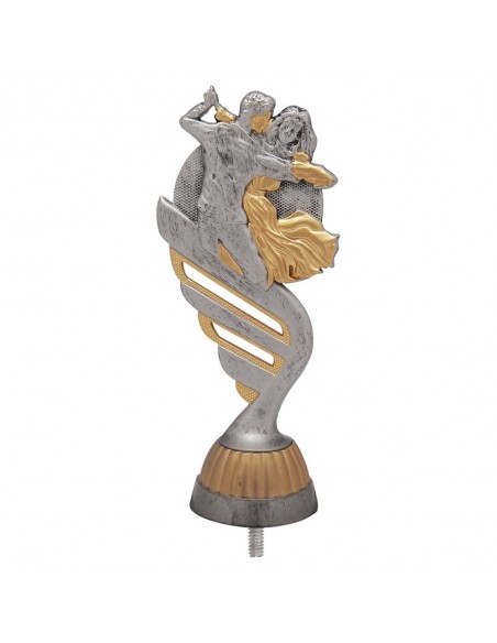 FIGURA PLASTICO FAST BAILE PLA VJ/ORO H.13CM