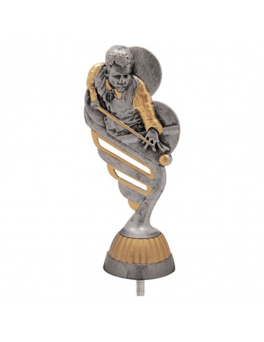 FIGURA PLASTICO FAST BILLAR PLA VJ/ORO H.13CM