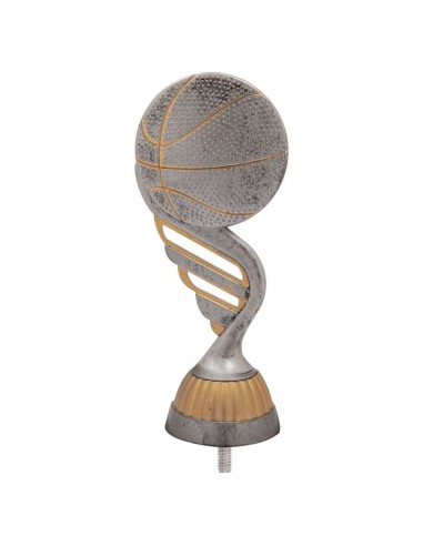 FIGURA PLASTICO FAST BALONCESTO PLA VJ/ORO H.13CM