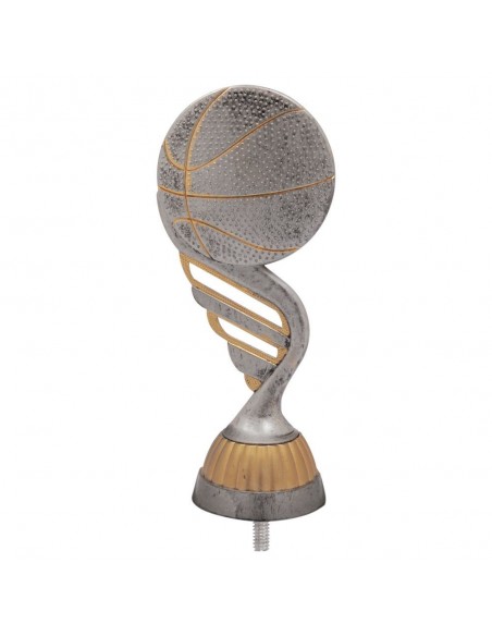 FIGURA PLASTICO FAST BALONCESTO PLA VJ/ORO H.13CM