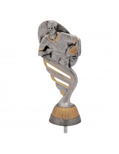 FIGURA PLASTICO FAST RUGBY PLA VJ/ORO H.13CM