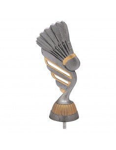 FIGURA PLASTICO FAST BADMINTON PLA VJ/ORO H.13CM