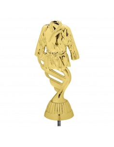 FIGURA PLASTICO FAST A.MARCIALES ORO H.13CM