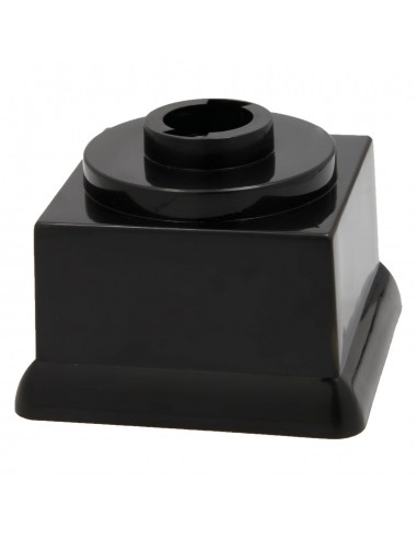 BASE PLAST.FAST NEGRO 65X65 MM