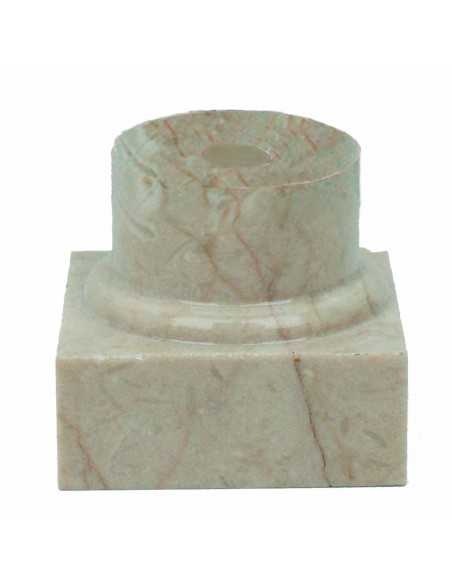 BASE COLUMNA MARMOL CREMA