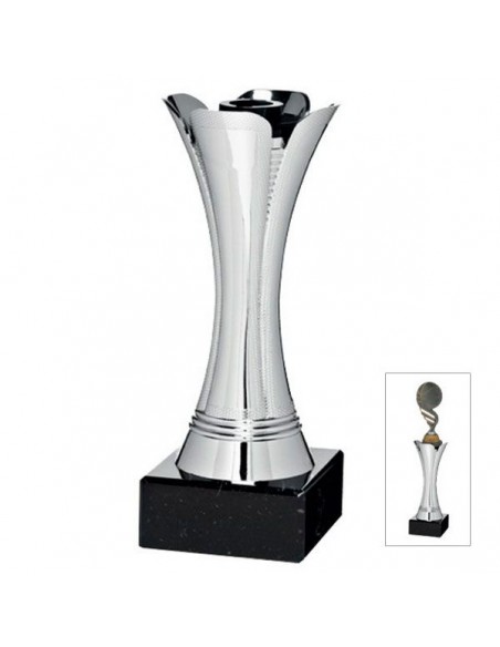 TROFEO PLASTICO PORTAFIGURAS FAST H.18CM