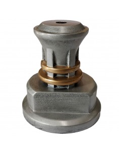 BASE RESINA RED.COLUM GRIS Ø8 H.9.3 CM