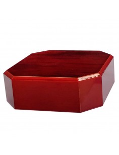 BASE MADERA CAOBA 12X12X4 CM