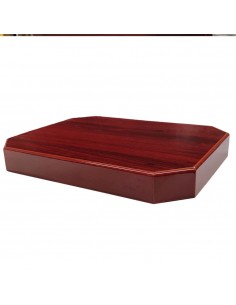 BASE MADERA CAOBA 25X19X3 CM
