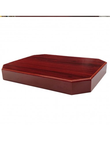 BASE MADERA CAOBA 25X19X3 CM