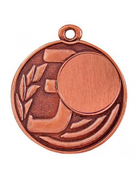 MEDALLA Ø50 MM BRONCE Nº 3 PARTICIPACION