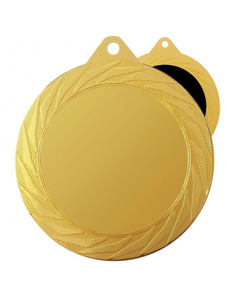 MEDALLA Ø70MM 55-983 REV.NEGRO "IRON"
