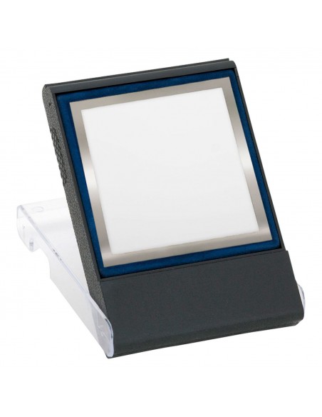 PLACA MINI 17-019 PLATA C/ESTUCHE. SUBLIMACION