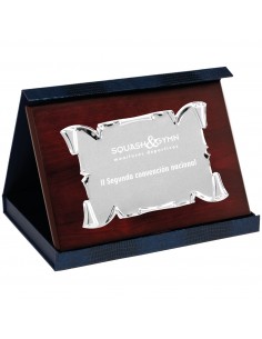 PLACA MINI 17-042 PLATA C/ESTUCHE