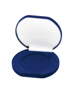 ESTUCHE MEDALLA OVAL TERCIOPELO Ø90 mm